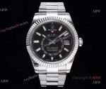 Noob Factory Rolex Sky Dweller Replica for Sale Watch - Replica Rolex Sky Dweller Black Dial For Men
